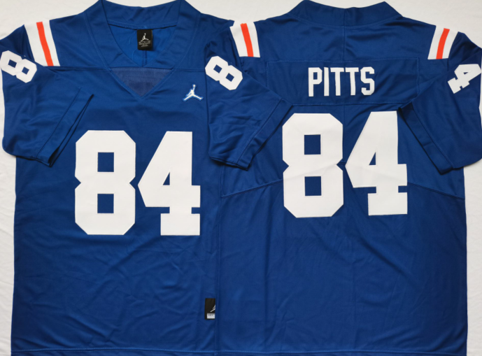 Men's Florida Gators Kyle Pitts #84 Royal Jersey